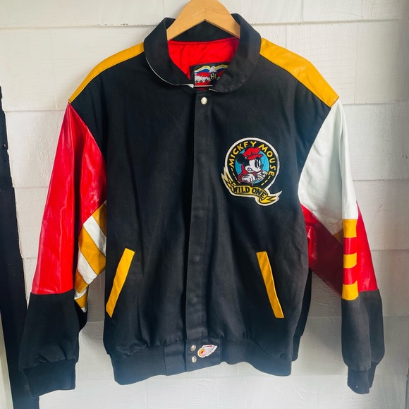 Jeff Hamilton Vintage Mickey Mouse Wild One Jacket - Picture 5 of 12